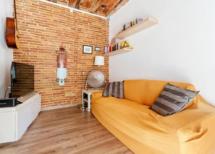 Beachside Bliss Charming 1-bedroom, Barceloneta شقة برشلونة