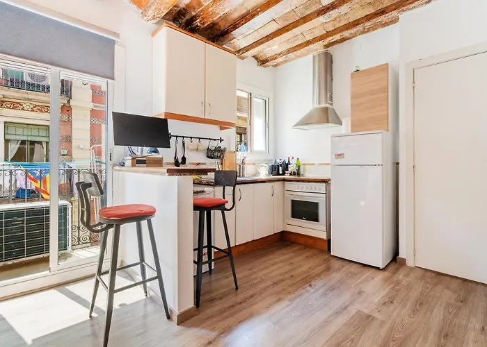 Beachside Bliss Charming 1-bedroom, Barceloneta برشلونة