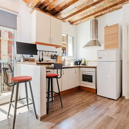 Beachside Bliss Charming 1-bedroom, Barceloneta Barcelona